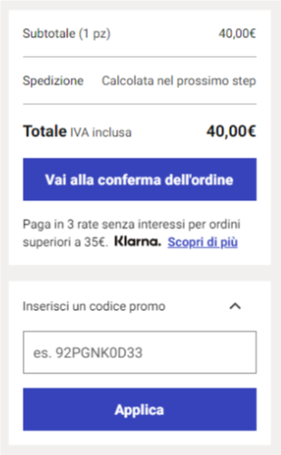 dove inserire un codice Decathlon