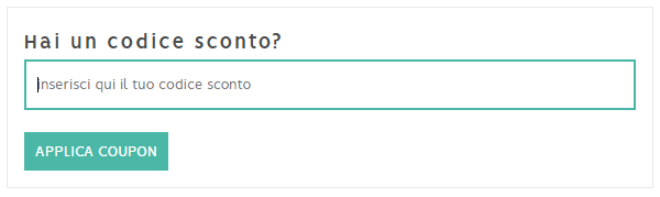 Inserisci qui il codice sconto Farmasave