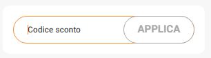 Box di testo dove incollare il codice sconto Kinguin