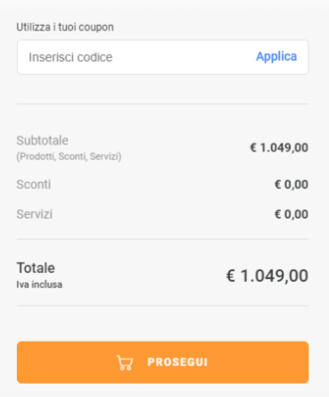 dove inserire il codice sconto unieuro