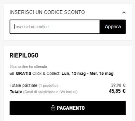 come inserire un codice uniqlo