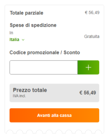 come applicare un codice zooplus